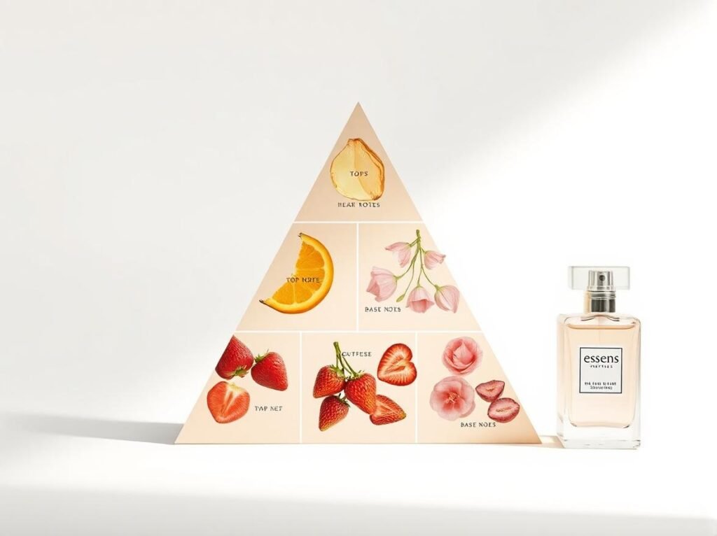 Pyramide Olfactive parfums ESSENS