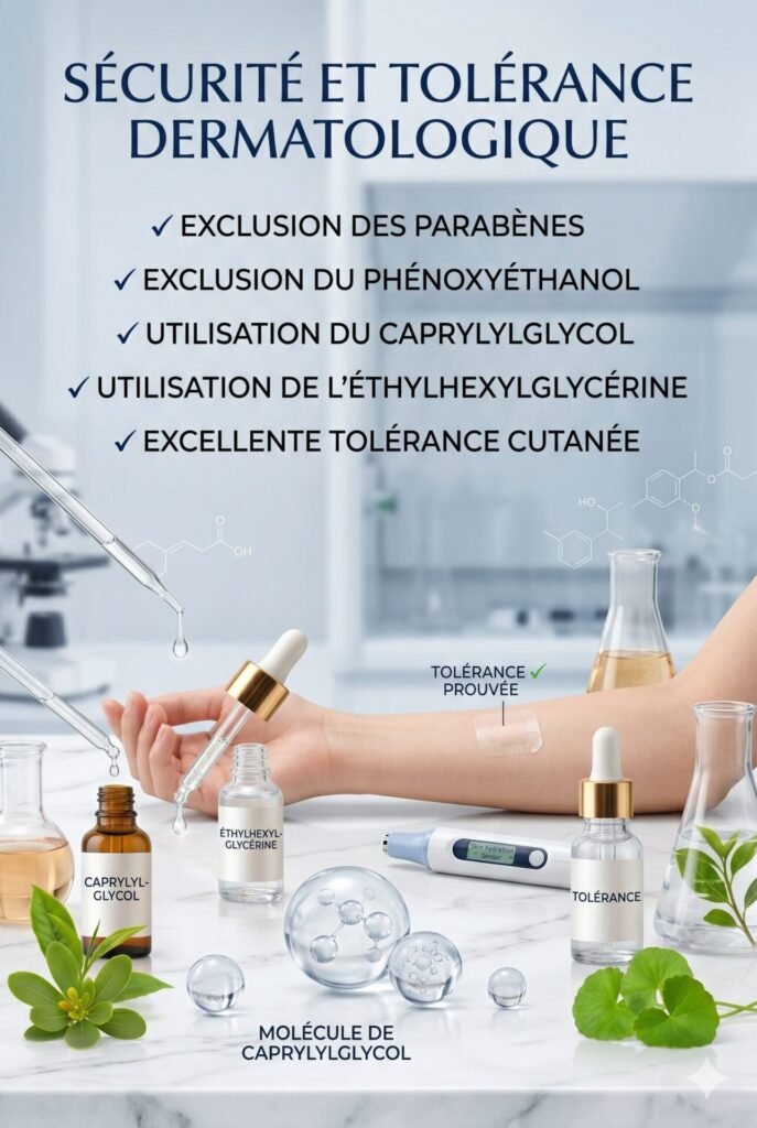 Sécurité et Tolérance Dermatologique