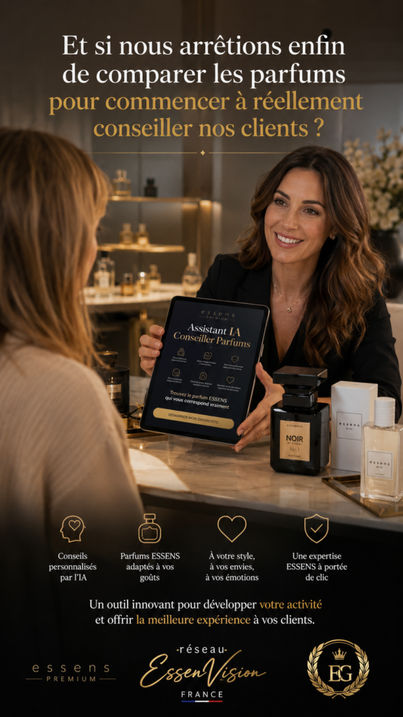 Conseil personnalisé en parfumerie de luxe