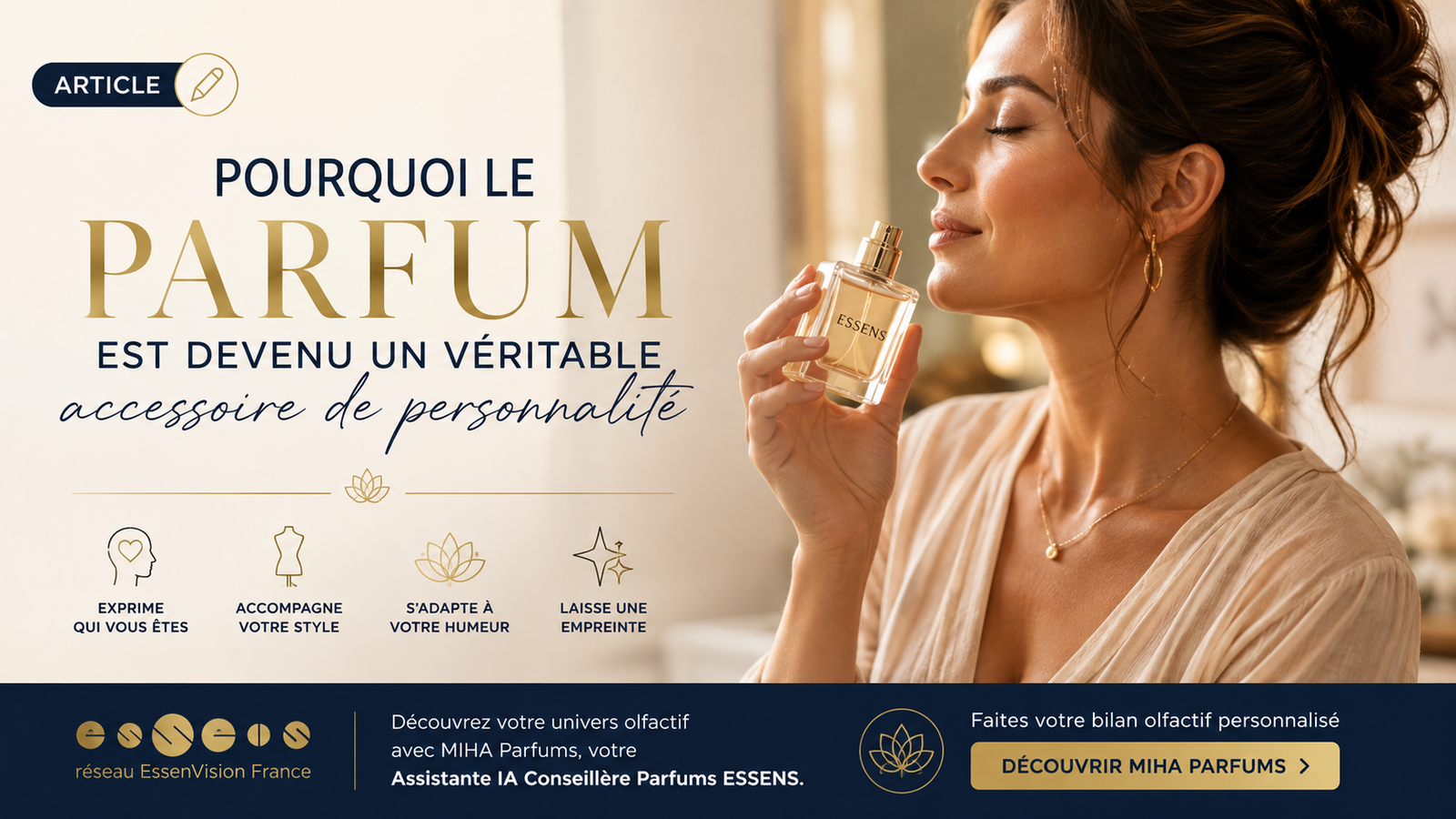 Le parfum, signature de personnalité